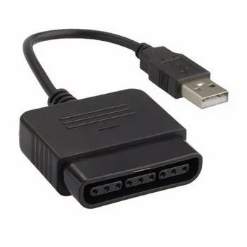 USB Konvertuoti Adapteriai, Laidas Sony Playstation 2 Gamepad prie PS3/PC Konsolės Keitiklis, Vaizdo Žaidimų Priedų