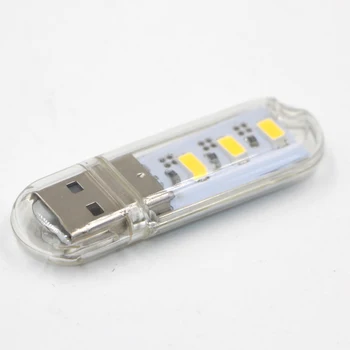 USB LED Knyga Žibintai 3LEDs 8LEDs SMD 5630 5730 LED Lemputė 5V Maitinimo Įvestis Balta 5000-6500K Šiltai Balta 3000-3500K USB Naktį šviesos