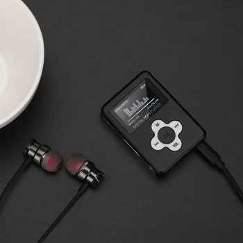 Usb Mini HiFi muzikos grotuvas MP3 walkman reproductor Metalo MP3 Grotuvas, LCD Ekranas Parama 32GB Micro SD TF Kortelę dropshipping
