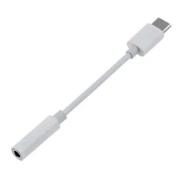 USB Tipo C iki 3.5 Jack Ausinių, USB C-3.5 mm AUX Adapteris Ausinės, Audio kabelis Huawei V30 mate 20 30 Xiaomi USB-C Tabletės