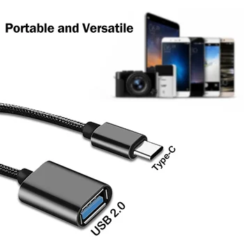 USB Tipo C OTG Adapterio Kabeliu, skirta 