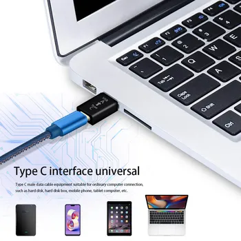 USB Tipo C OTG Adapteris, USB C iki OTG USB 3.0 Tipas-C Converter 