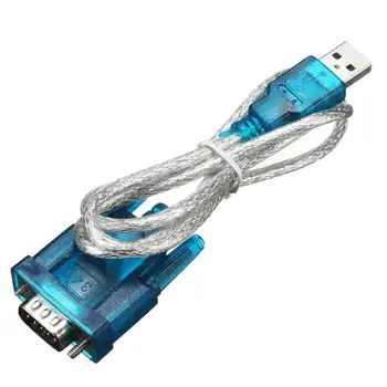 USB į RS232 Nuoseklusis Prievadas 9 Pin DB9 Kabelis Serial COM Port Adapteris Konverteris Su Moterų Adapteris Palaiko 
