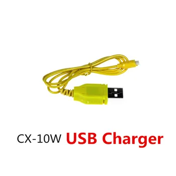 USB Įkroviklio Cheerson Mini RC Drone CX-10 CX10 CX10 CX-11 CX-12 S107 S107G Baterijos Įkrovimo Susivienyti