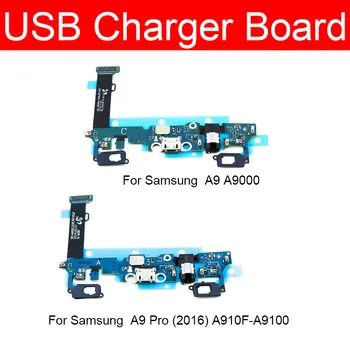 USB Įkrovimo Galia Valdybos Samsung Galaxy A3 A5 A7 A8 A9 Pro 2016 A700F A710F A7000 A7009 A800F A8000 A9000 A9100 dalys