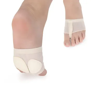 USHINE Profesionalių Pilvo Baleto Šokių Kojų Pagalvėlę Praktikos Batus Koja Thong Priežiūros Priemonė Pusė Vienintelis Sporto Kojinės Baleto Šokių Bateliai moteris