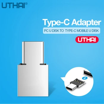 UTHAI C21 MINI TIPAS-C USB OTG Adapterio į C TIPO USB3.1 