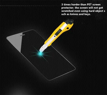 Už BQ 5518G Džinsai Grūdintas Stiklas 9H 2.5 D Aukštos Kokybės Screen Protector Smartphone Stiklo Plėvele Padengti