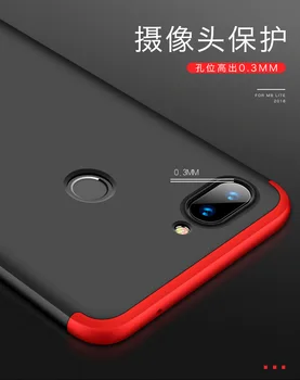 Už Xiaomi Mi 8 Lite Atveju Sunku 3 1. Matinis Šarvai Hibridas Apsauginis galinis dangtelis atvejais xiaomi mi8 lite 360 pilnas draudimas shell