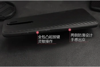 Už Xiaomi Remi Pastaba 8 7 6 5 Pro Atveju-Ultra plonas Minkštos TPU Anglies Pluošto apsaugoti Galinio Dangtelio Atveju xiaomi redmi 8 8A 7A K20 Pro