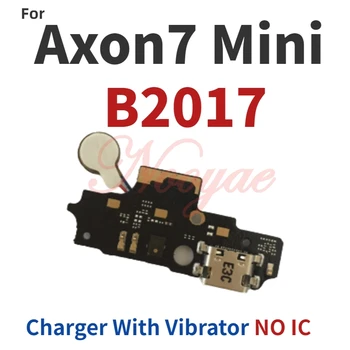Už ZTE Aksonas 7 mini B2017 USB Įkrovimo jungtis Įkrovikliui Prijungti Jungtį Vibratorius Mikrofonas Flex Kabelis