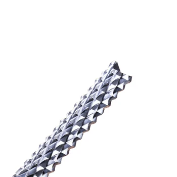 VACK Volframo Karbido Kukurūzų dantų pjovimo 3.175/4/6mm frezavimo bitų pabaigos CNC PCB Frezavimo bitų pjovimo Graviravimo staklės