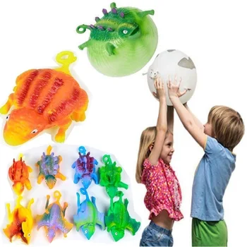 Vaikams Vaikams, Žaislas Vaikams Juokinga Pučia Gyvūnai Žaislai Dinozauras, Nerimo, Streso Pagalbos Pripučiamas Balionas Išspausti Kamuolys