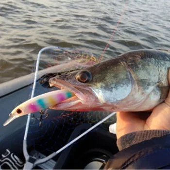 VAIKŠČIOTI ŽUVŲ Šviesos Minnow Žvejybos Masalas 110mm 13.5 g Kietojo Masalas Profesinės Wobblers Žvejybos Bass Lydekų Žvejyba Žvejybos Reikmenys