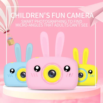 Vaikų Mini Kamera Full HD 1920P Nešiojamas Skaitmeninis Video Foto Kamera, 2 Colių Ekranas, Vaikams, Vaikas Žaidimas Studijų Fotoaparatas