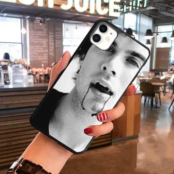 Vampyro Dienoraščiai Stefan Damon Salvatore juoda TPU Minkštas Telefono dėklas Skirtas iPhone 11Pro 12pro Max 7 8 plius 12mini X XR XS Max se