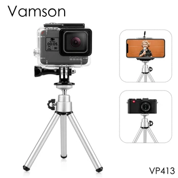 Vamson Mini keičiamo dydžio Monopodzie Trikojo Eiti Pro Priedai GoPro Hero 7 6 5 4 3+ už Sj4000 už Xiaomi už Yi Kamera VP413