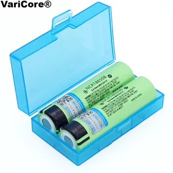 VariCore Naujas Originalus 18650 NCR18650B Li-ion baterija 3.7 V 3400mAh Žibintuvėlį baterijas + Laikymo dėžutė