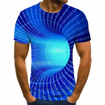Vasaros trimatis 3D išmaišykite T-shirt Vyrai Moterys Mados 3D Marškinėliai trumpomis Rankovėmis Harajuku Hip-Hop Mielas Marškinėlius juokinga t shirts