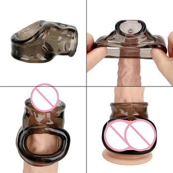 VATINE Scrotal Privaloma Atidėti Ejakuliacija Silikono Sekso žaisliukai Vyrams Vyrų Suaugusiems Gaidys Žiedas Varpos Žiedas