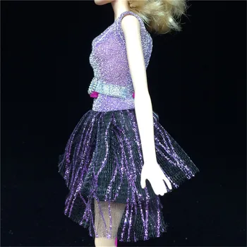 Viena Nauja Šalis Lėlės Suknelė Drabužius Suknelė Barbie baby dovanų Rankų darbo Lėlės Drabužiai
