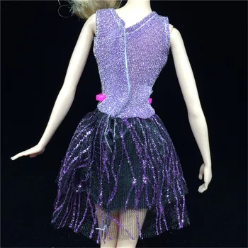 Viena Nauja Šalis Lėlės Suknelė Drabužius Suknelė Barbie baby dovanų Rankų darbo Lėlės Drabužiai