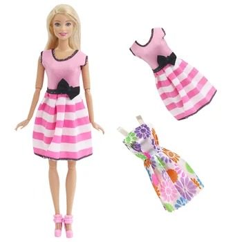 Vienas Vnt. Aukštos Kokybės Lėlės, Drabužiai, Suknelės Auga Aprangą Barbie Lėlės Priedai Mergina-Geriausia Dovana