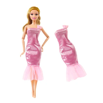 Vienas Vnt. Aukštos Kokybės Lėlės, Drabužiai, Suknelės Auga Aprangą Barbie Lėlės Priedai Mergina-Geriausia Dovana