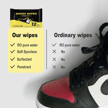 Vienkartiniai Batų Sneaker Servetėlės Švaresnis Kelionės Nešiojamų Greitai Servetėlės Pašalina Nešvarumus, Dėmes Balta Batų Valymo Įrankiai