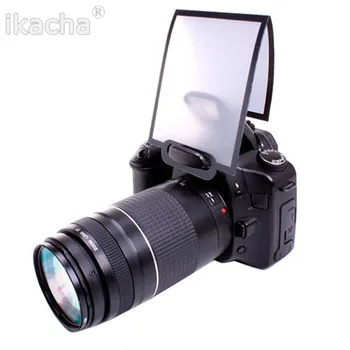 Visame pasaulyje Fotoaparato Blykstės Difuzorių Softbox Black Aišku, Atšvaitas Canon Nikon Yongnuo Speedlite