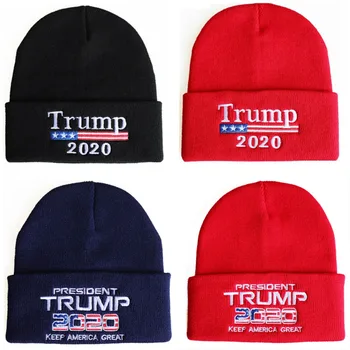 Visiškai Naujas Unisex Donald Trump 2020 Beanie Skrybėlių, Kad Amerika Labai Dar Kartą Megzti Beanie Žiemą Šiltas Slidinėjimo Kepurė Dropshipping