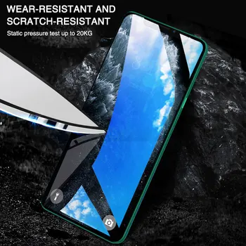 Visiškai Padengti Grūdinto Stiklo iPhone 11 12 Pro X XS XR MAX Screen Protector, iPhone 8 7 6s 6 Plus SE 2020 m. 12 Mini Stiklo
