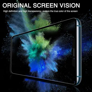 Visiškai Padengti Grūdinto Stiklo iPhone 11 12 Pro X XS XR MAX Screen Protector, iPhone 8 7 6s 6 Plus SE 2020 m. 12 Mini Stiklo