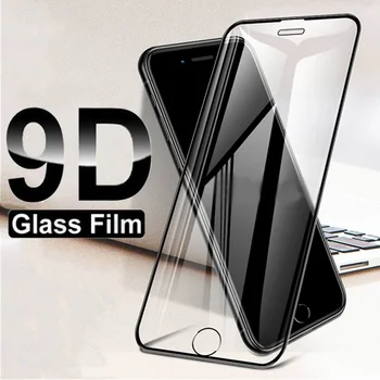 Visiškai Padengti Grūdinto Stiklo iPhone 7 8 6 6s Plus SE 2020 Screen Protector