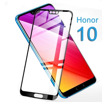 Visą Klijai Grūdintas Stiklas Huawei Honor 10 Apsauginis Stiklas Ant garbės 10 COL-29 garbę 10 lite honer 10 5.84