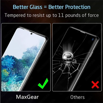 Visą Klijai Minkštas Lenkta Keramika Grūdintas Stiklas Samsung Galaxy S20 Ultra S10 S9 S8 20 Pastaba 8 9 10 Plius Screen Protector Filmas