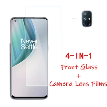 Visą Klijai Stiklo OnePlus Nord N10 5G Grūdintas Stiklas OnePlus Nord N10 N100 Z 8T Screen Protector, Stiklo Camra Telefono Filmas