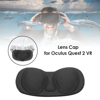 VR Priedai Minkštųjų Objektyvas Oculus Quest 2 VR Objektyvas Anti Nulio Atveju Dulkėms Apsauginis Dangtelis Oculus Quest2 Vr Objektyvo Dangtelis