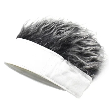 Vyrų, Moterų, Kepuraitė Perukas Skrybėlę Įdomus Trumpų Plaukų Kepurės Kvėpuojantis Minkštas Šalies Lauko TT@88