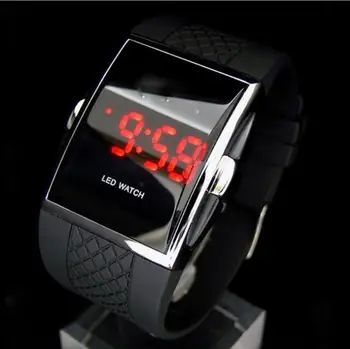 Vyrų Sporto LED Laikrodžiai vyriški Skaitmeninis Žiūrėti Vyrų Laikrodžiai Silikono Elektroninių Žiūrėti Vyrų Laikrodis relogio masculino erkek kol saati