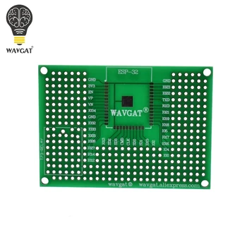WAVGAT 5x7CM dvipusės Prototipą PCB Lenta Breadboard Protoshield Už Arduino Relay ESP8266 WIFI ESP-12F ESP-12E ESP32 ESP32S