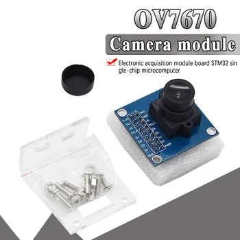 WAVGAT OV7670 300KP vaizdo kameros modulis moduleSupports VGA / CIF auto ekspozicijos valdymo ekranas aktyvus dydis 640X480 Už Arduino