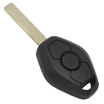 WhatsKey 3 Mygtuką Pakeisti Nuotolinio Automobilio Raktas su Lukštais Padengti BMW 1 3 5 6 7 Serijos X3 X5, Z3 Z4 E38 E39 E46 Automobilių Klavišą Atveju