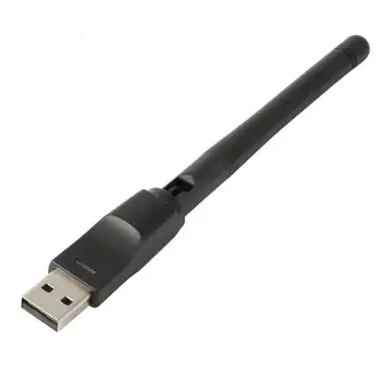 WIFI USB Adapteris RT7601 150Mbps USB 2.0, WiFi Bevielio Tinklo plokštė, 802.11 b/g/n LAN Adapteris su sukiojamomis Antena