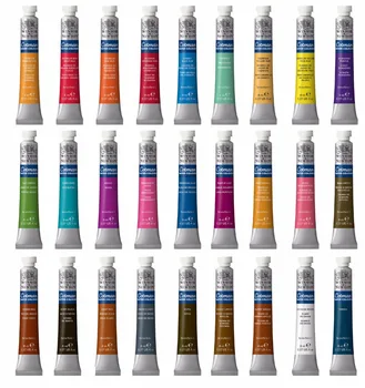 Winsor & Newton Cotman Watercolour Dažų Vamzdis 8ml 40 spalvų