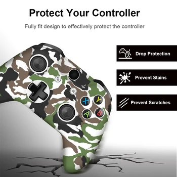 Xbox Vienas Plonas Kreiptuką Minkšto Silikono Apsaugos Kontrolierius Dangtelis, skirtas 