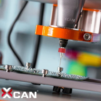 XCAN 10vnt 1,5 mm Importo Mini PCB Grąžtai Spausdinimo plokštės Galandimo Grąžtai Karbido CNC Gręžimo Bitai Rinkinys