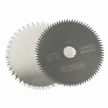 XCAN 1pc 85mm Pagimdė 10/15mm 80Teeth Elektros HSS Mini diskinio Pjūklo Ašmenys, rankiniai Įrankiai ir Priedai Medienos/Metalo Pjovimo Diskas