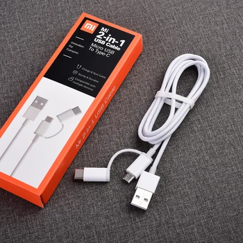 Xiaomi Mi Greito Įkroviklio Kabelį 2IN1 