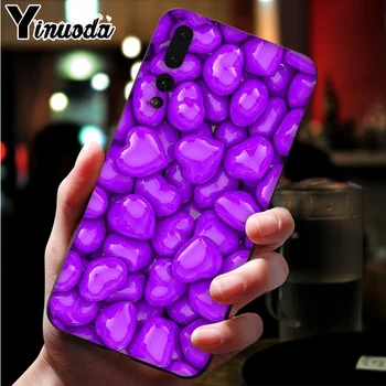 Yinuoda infinity Purple Gražus Telefonas Priedai Atveju, Huawei Honor8A 8X 9 10 20 Lite 7A 5A 7C 10i 9X pro Žaisti 8C